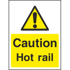 Caution Hot Rail